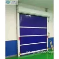 Геомагнитна електрическа PVC високоскоростна подвижна врата